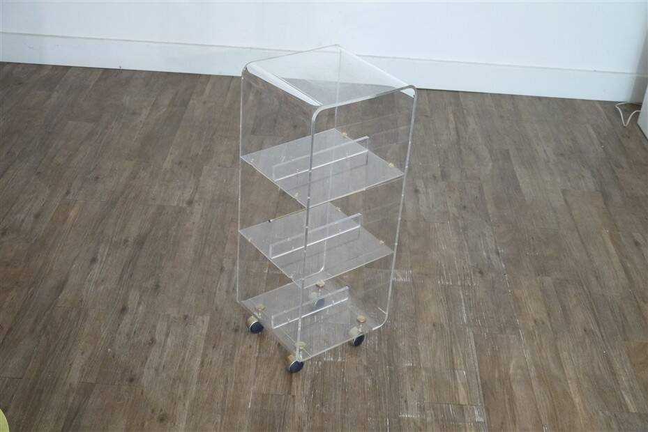 Etagère en plexiglas David Lange