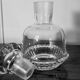 Art Deco crystal whisky decanter, 1950
