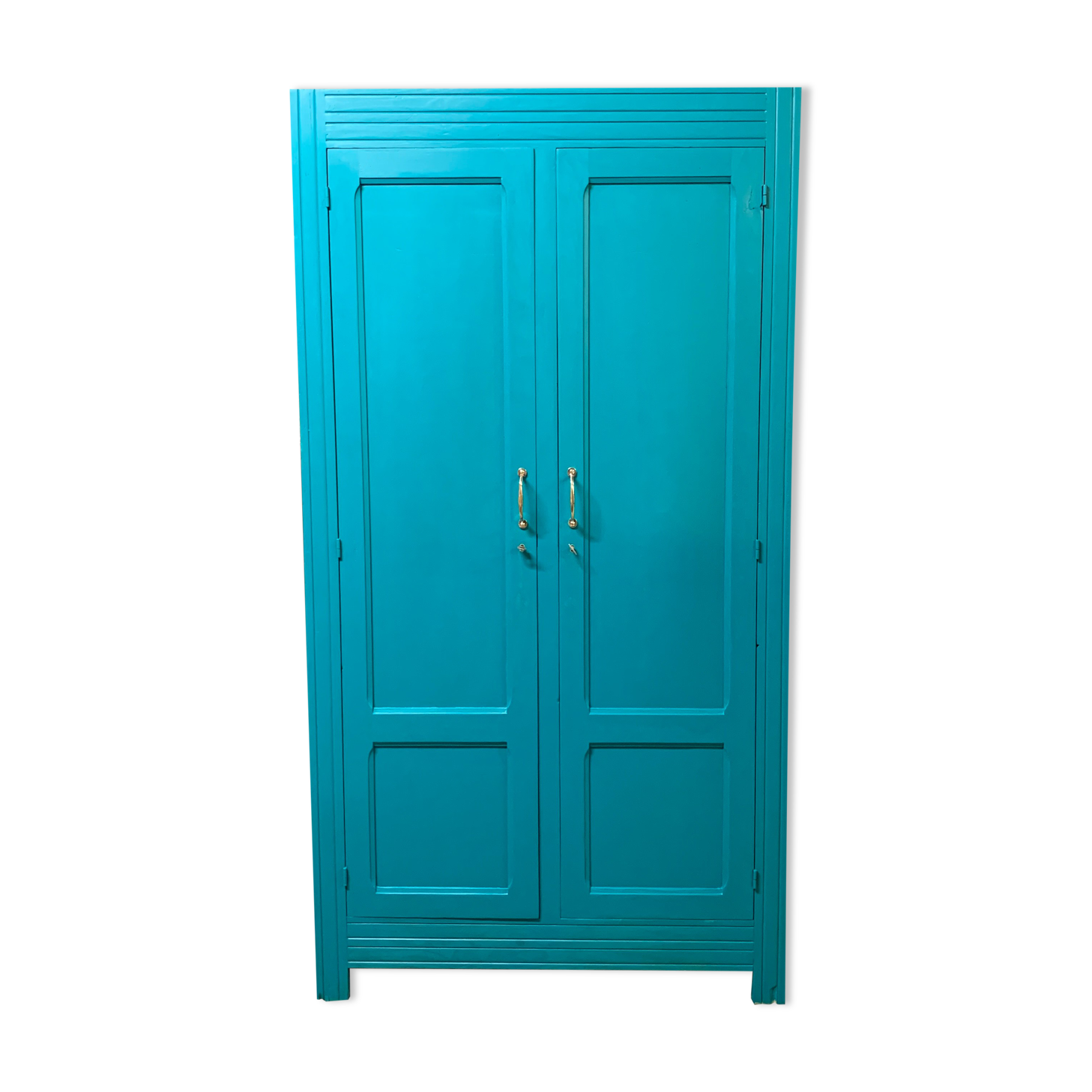 Parisian jungle green wardrobe