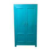 Armoire parisienne vert jungle