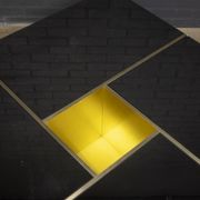 Mirror coffee table "Shilling" by Giovanni Ausenda & Guido Baldi Grossi, Italy 1970