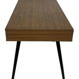 Vintage Office Workplace Compact 70s Glue Veneer
