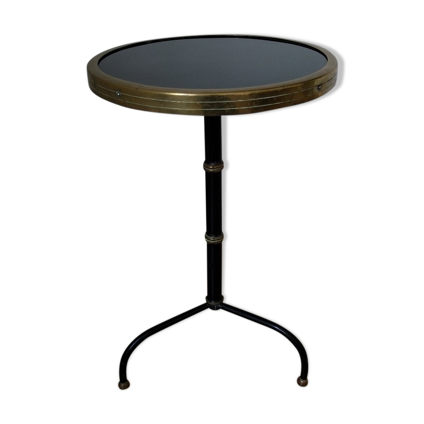 Pedestal table Jacques Adnet