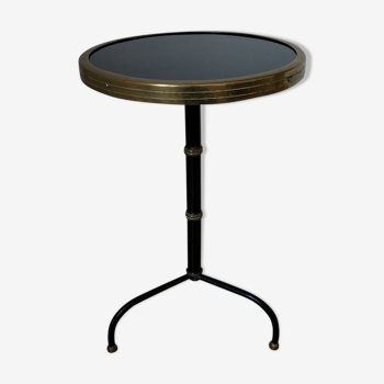 Pedestal table Jacques Adnet