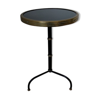 Pedestal table Jacques Adnet
