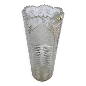 Vase ancien en cristal