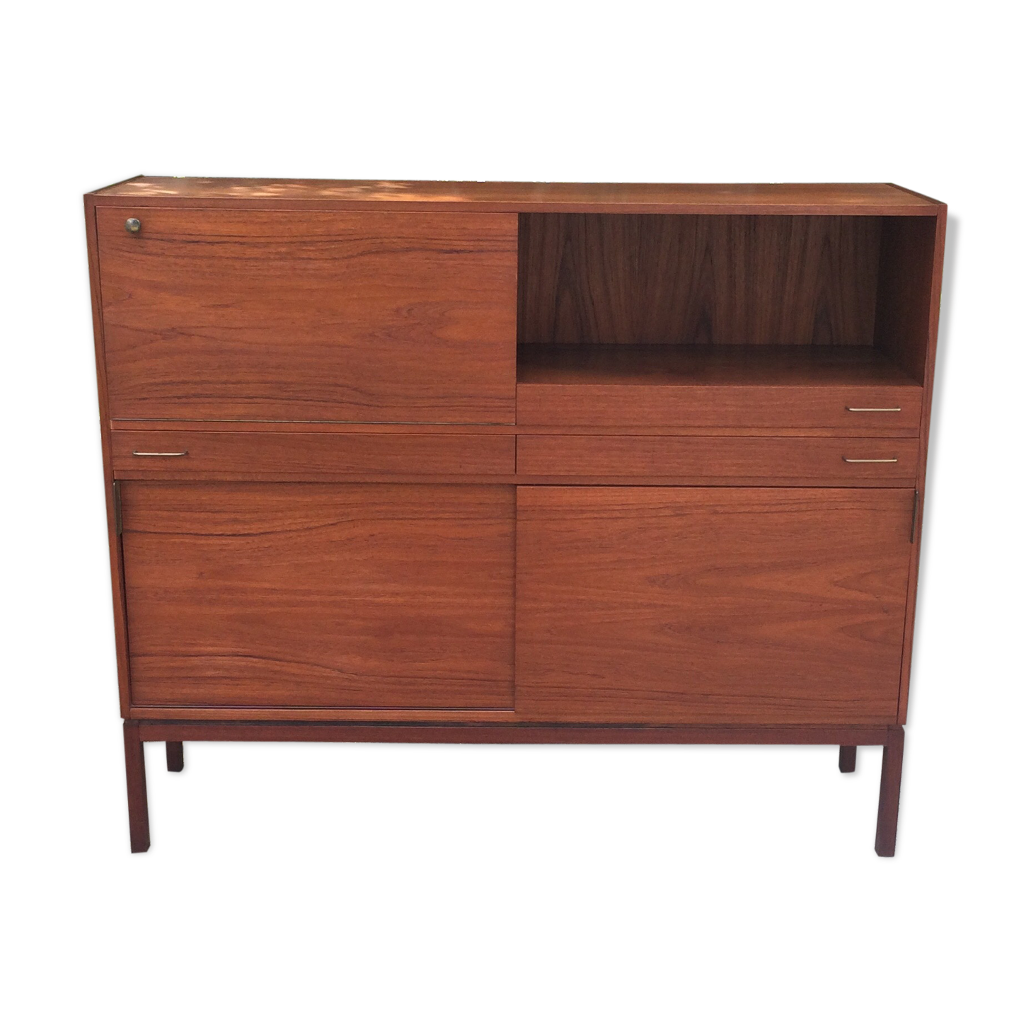 Vintage dark wood buffet