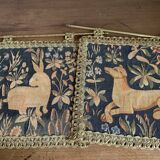 Pair of tapestries