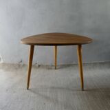 Wooden tripod coffee table/side table, 1960