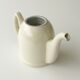 Ceramic Salam Teapot Villeroy and Boch white and Silver