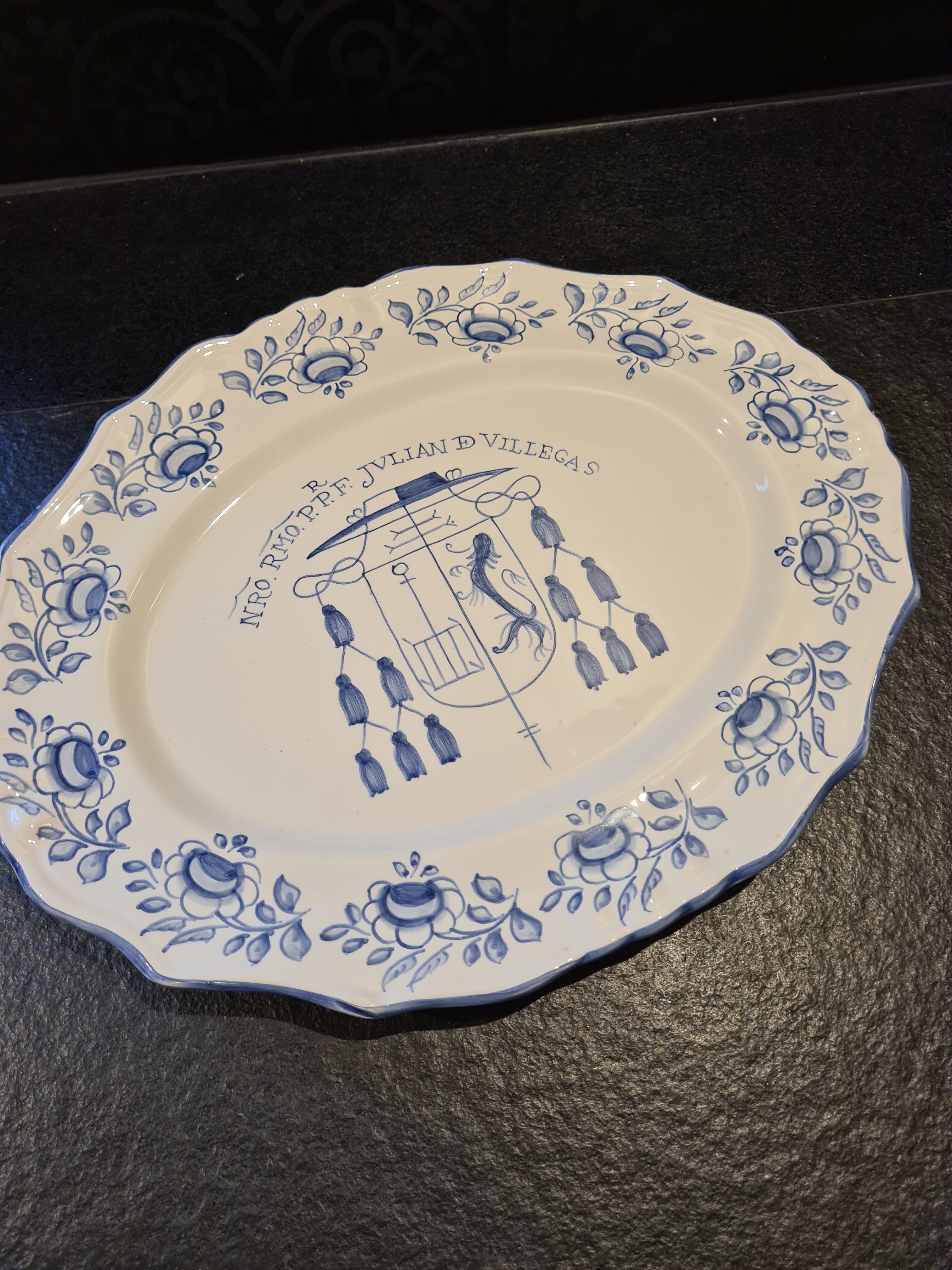 Spanish plate and dish