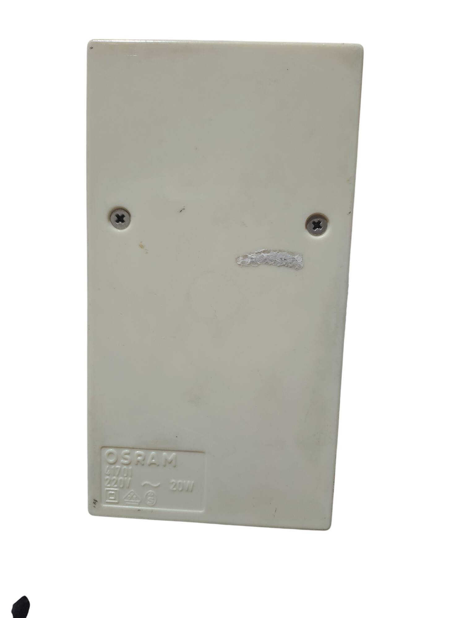 Osram mini spot magnetic chrome and plastic / 70s