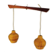 Mid-century rattan suspension - 1960s