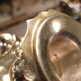 Pair of silver candlesticks 800