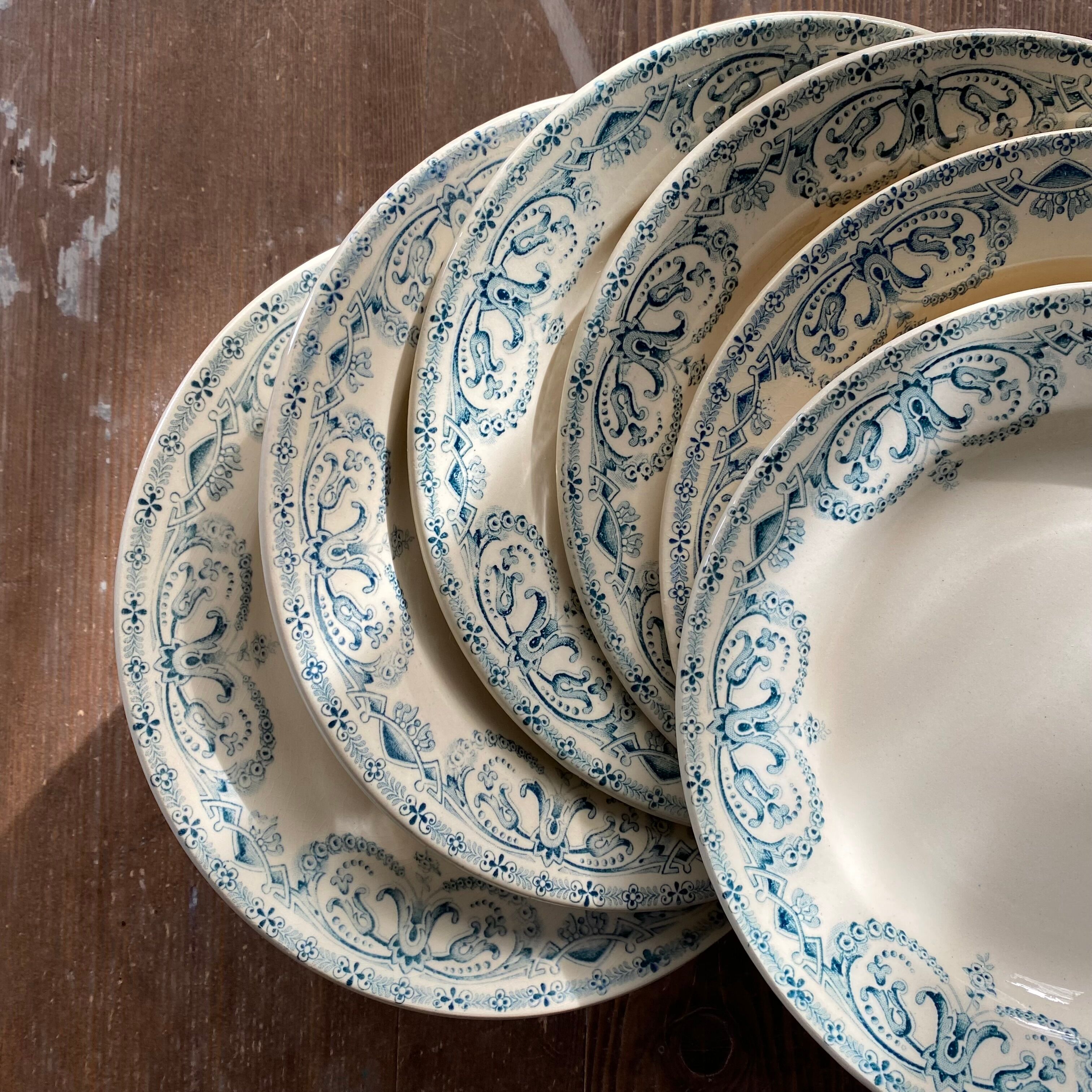 Iron Earth plates x6