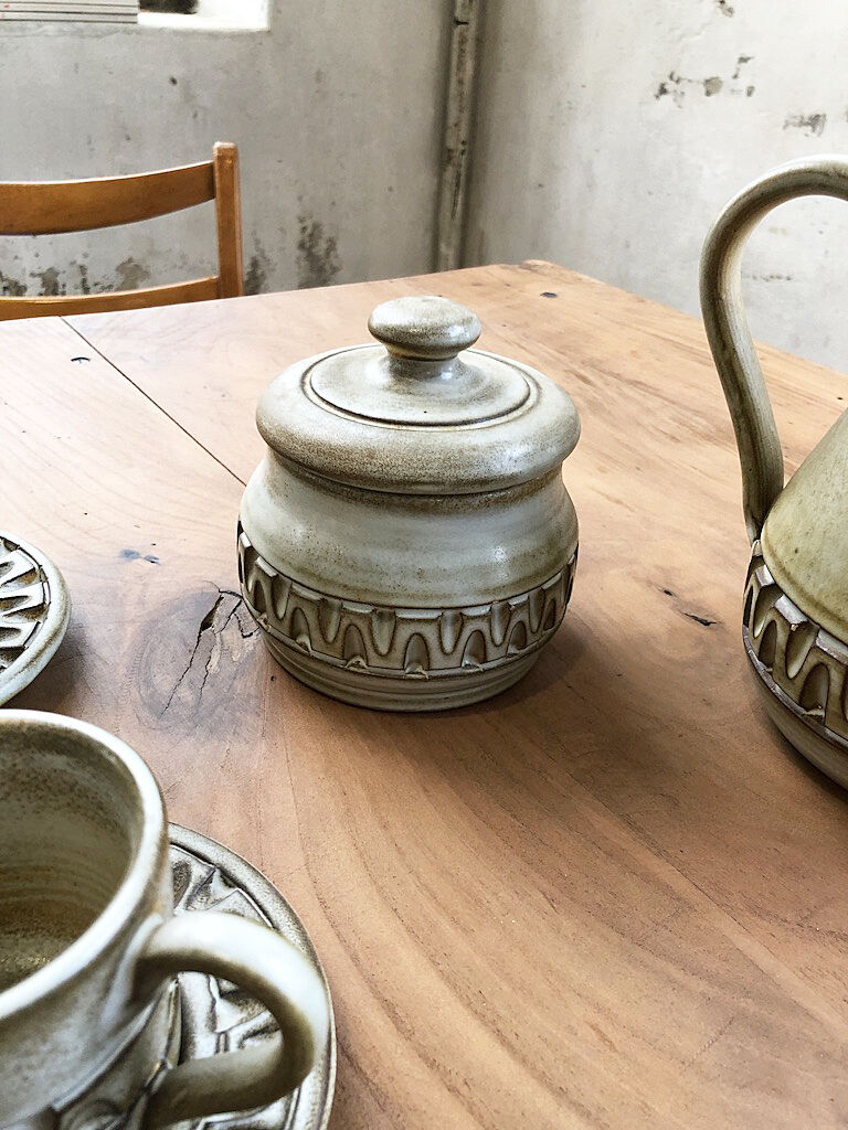 Coffee service - 6 cups Besson Vallauris