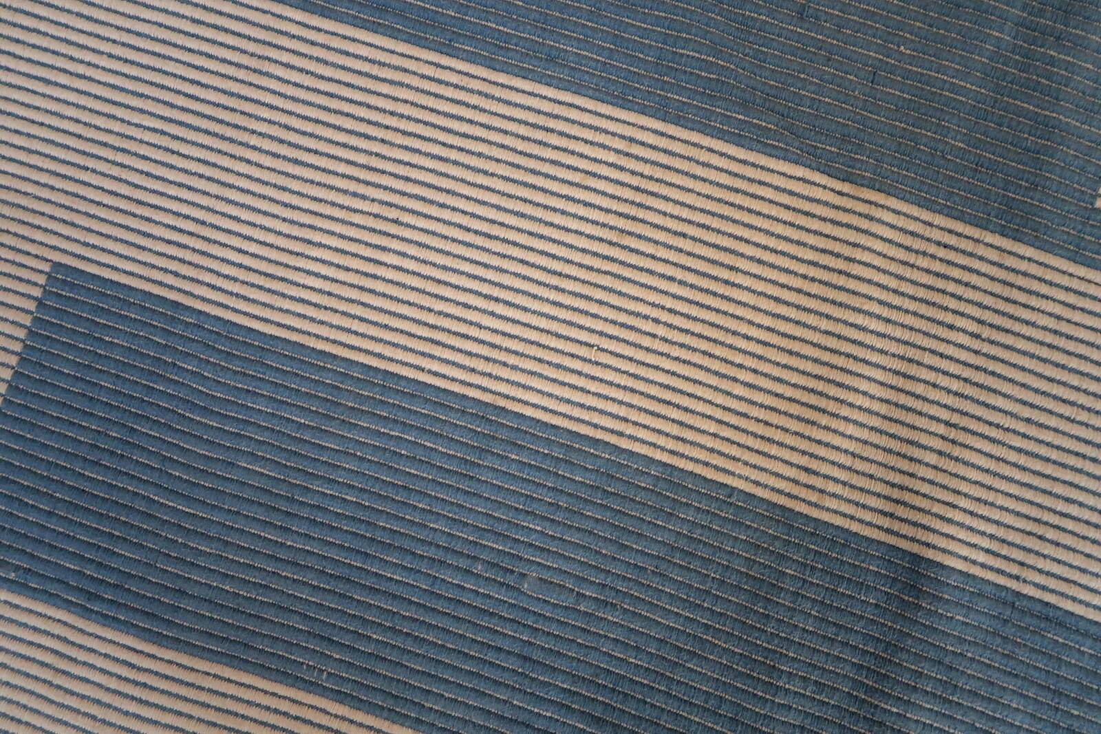 Tapis Vintage Dhurri Indien en Coton (141cm x 193cm), Années 1970, Élégance