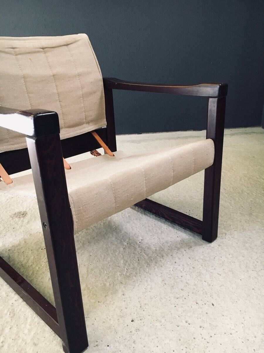 Diana Safari Lounge Chairs attributed to Karin Mobring for Ikea, 1970s, Set of 2