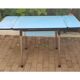 60's blue formica table