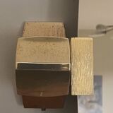 2 large bicolour mirrors Italy 1960 1970 Veca vintage bicolour