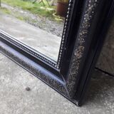 Black Louis Philippe mirror 130 cm × 93 cm