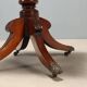 Petite table ancienne victorienne en acajou avec incrustations, Angleterre, XIXe siècle