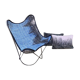 Armchair X blue