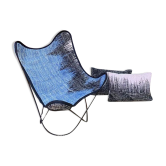 Fauteuil X blue