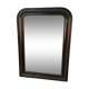 Miroir Louis Philippe noir et doré 99X72