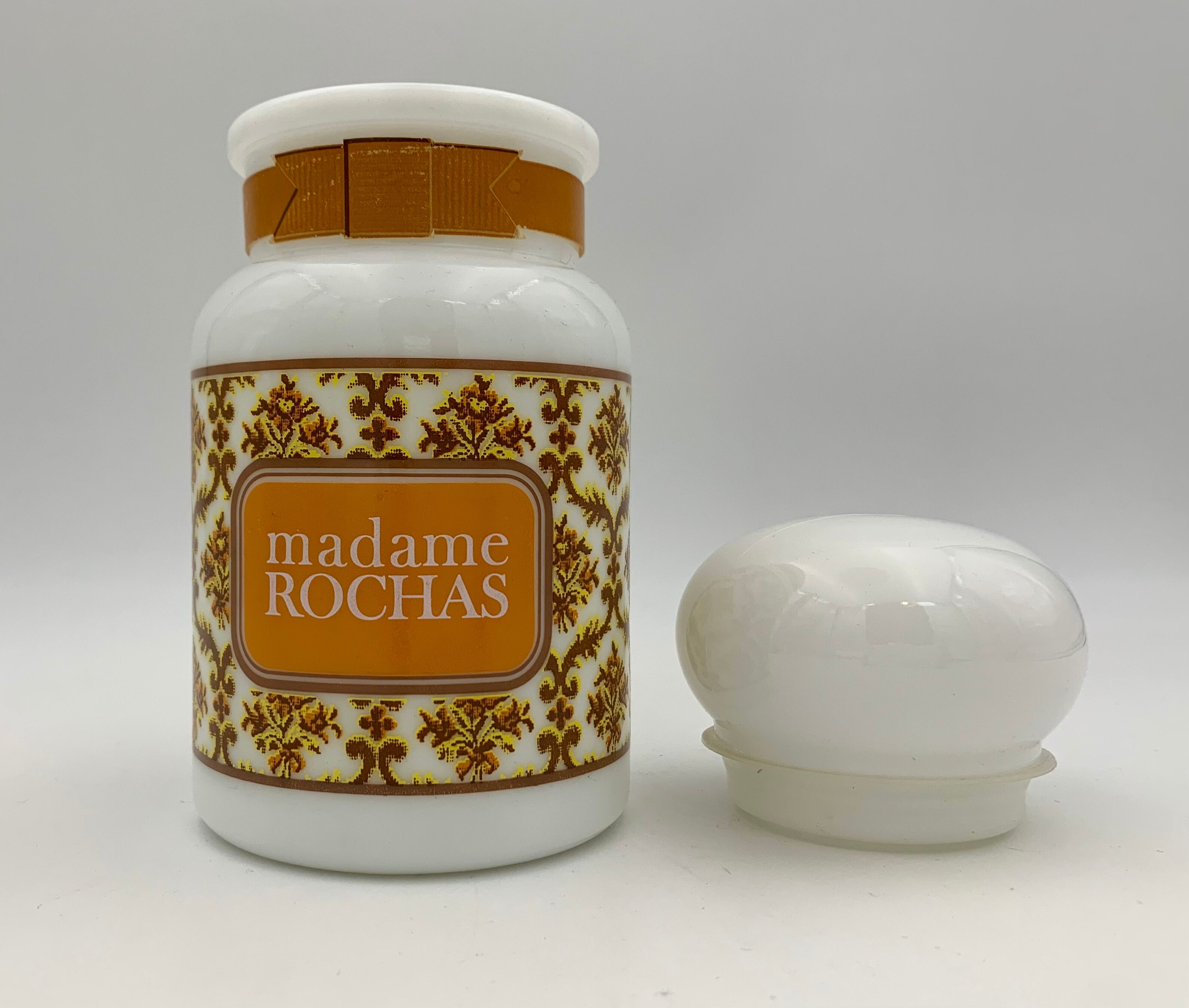 Pot, bottle in vintage opaline "madame rochas" - 1970s
