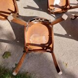 5 vintage Baumann bistro chairs