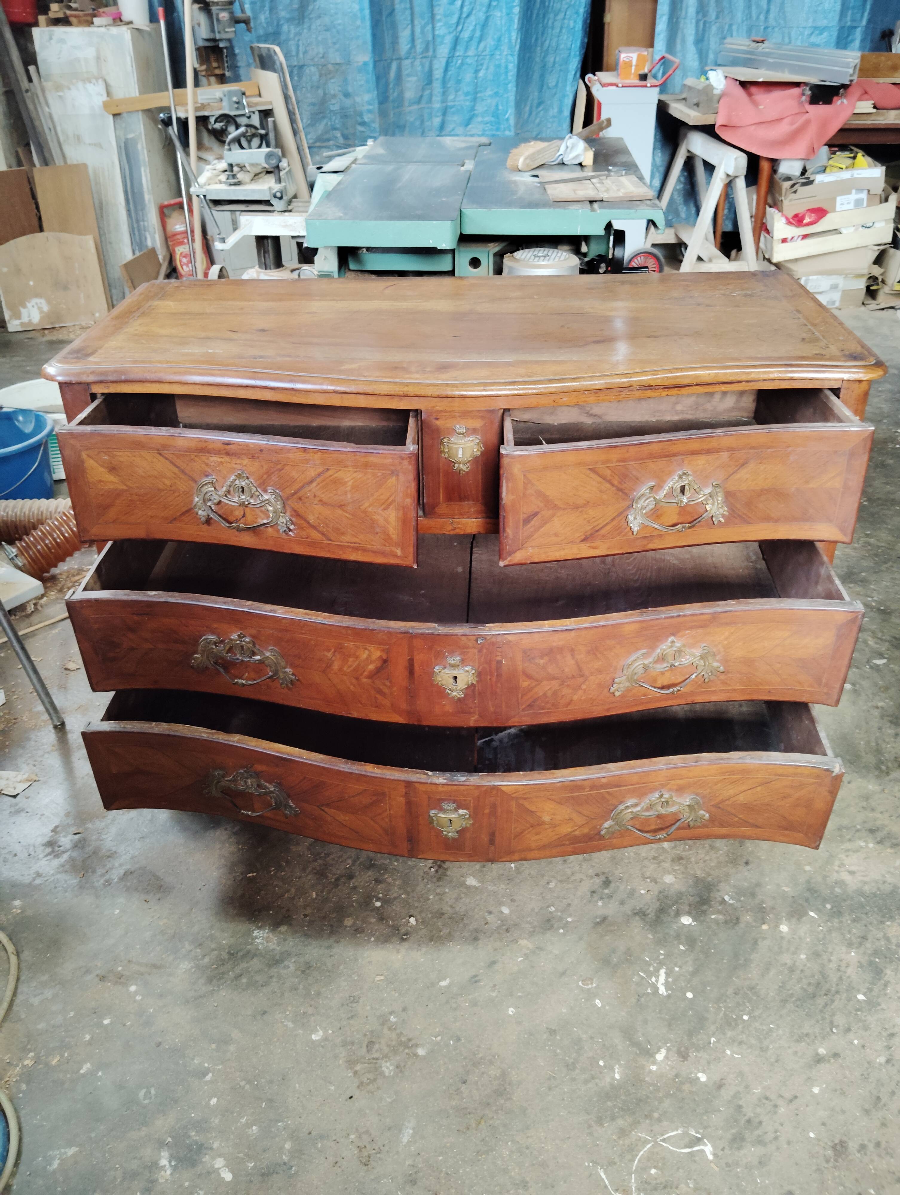 Curved Commode 18th Century
