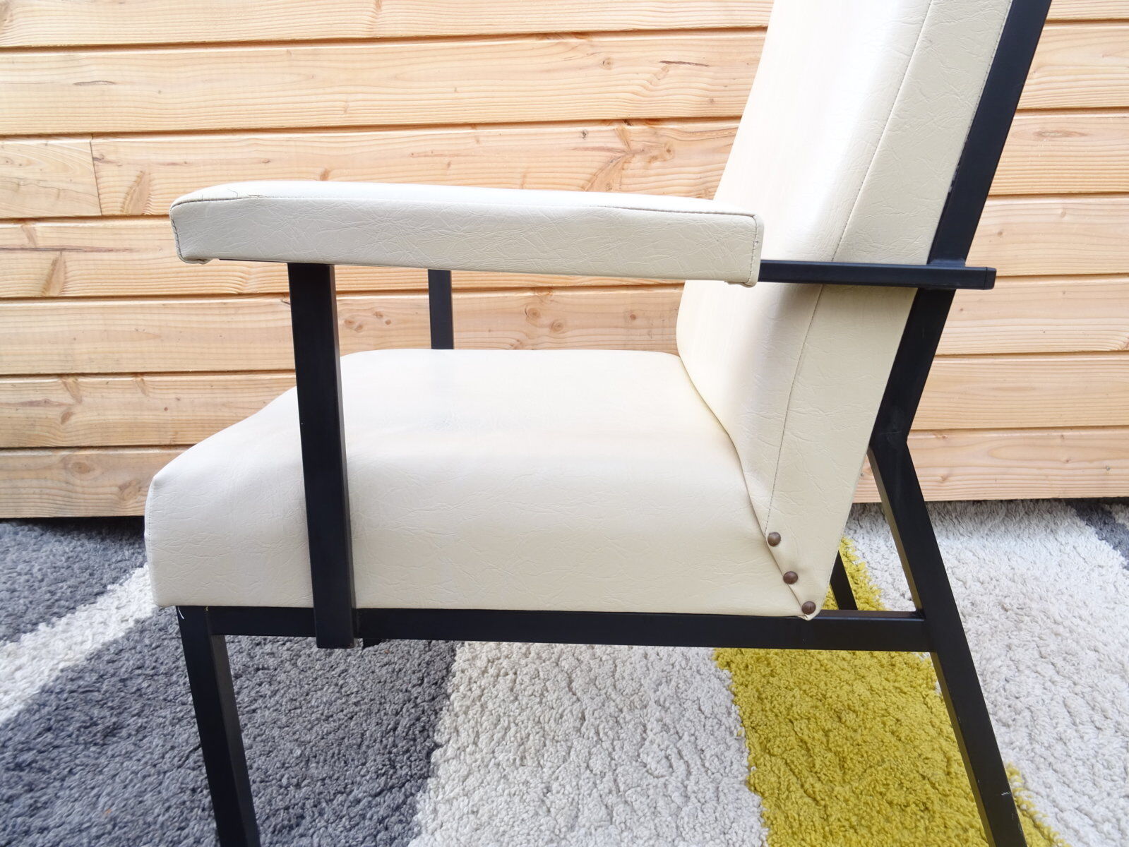 Pair of modernist armchairs