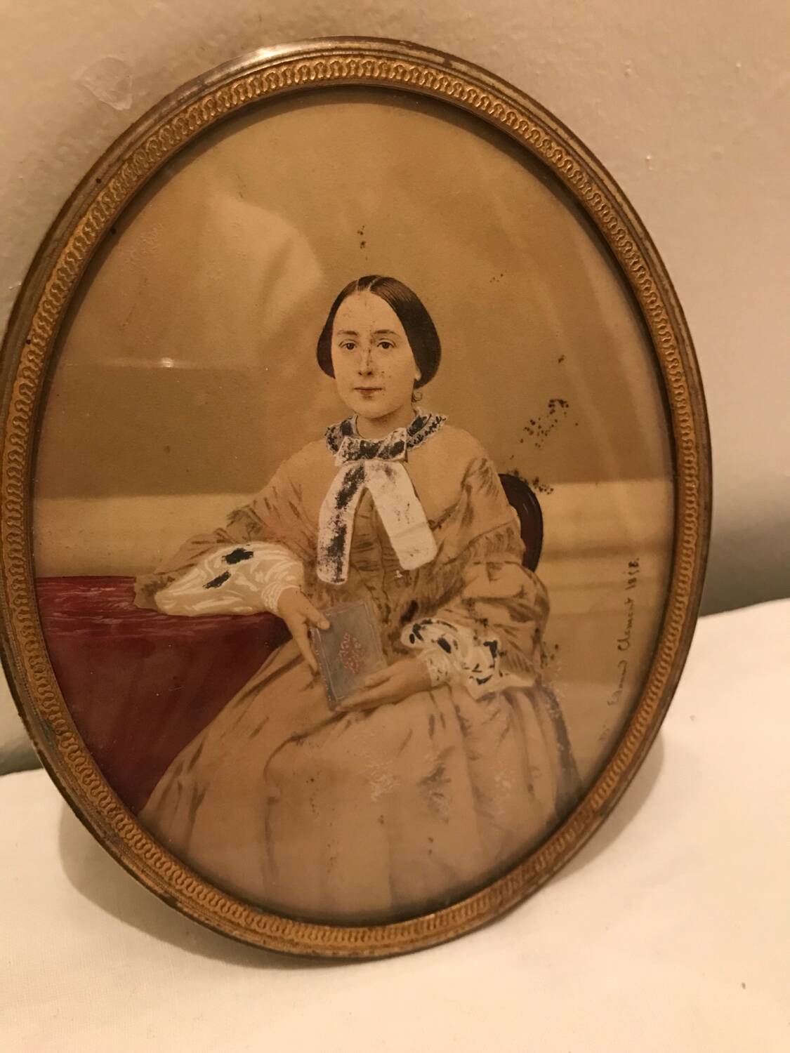 Young girl with a book