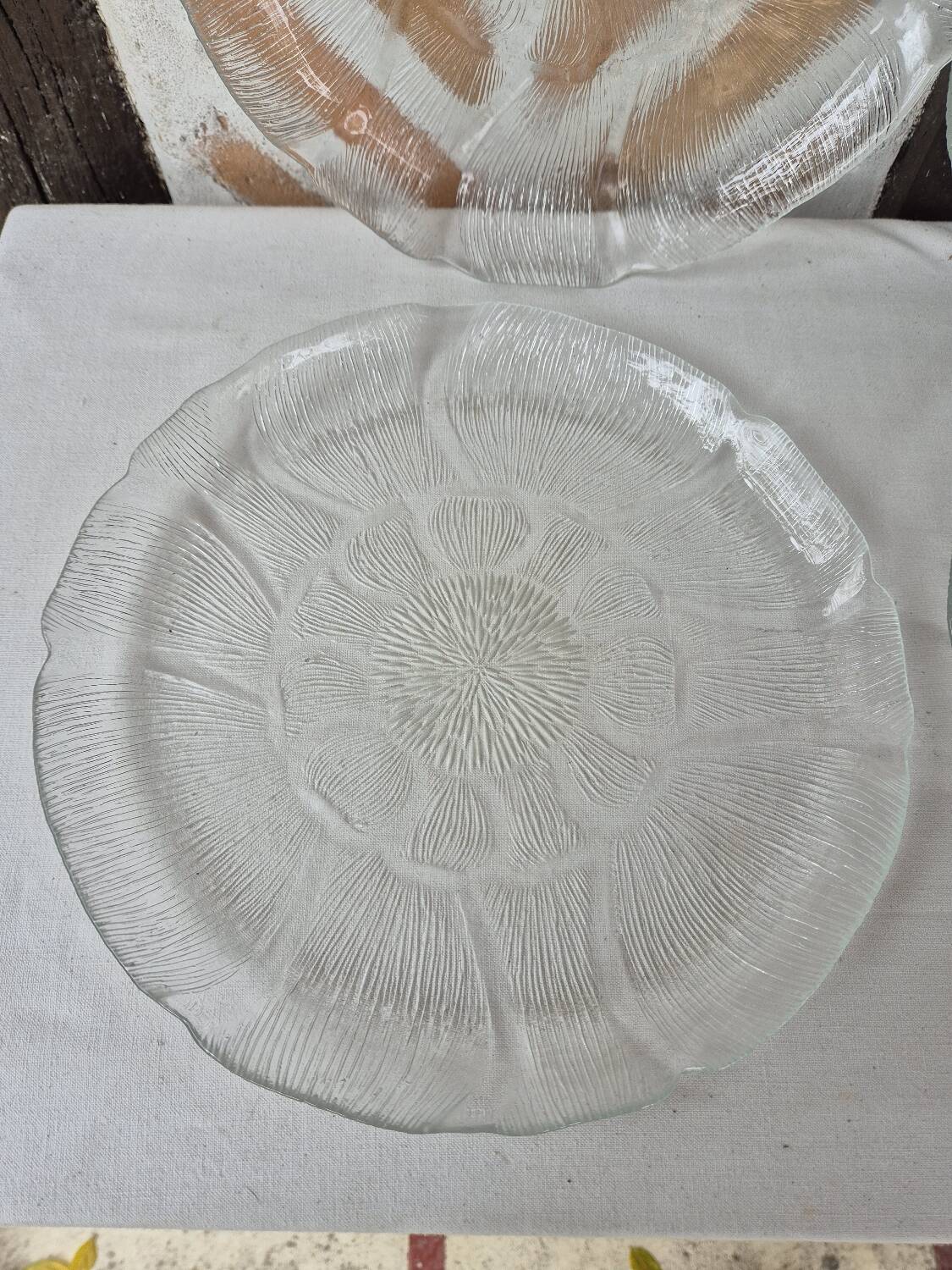 Arcoroc glass plates