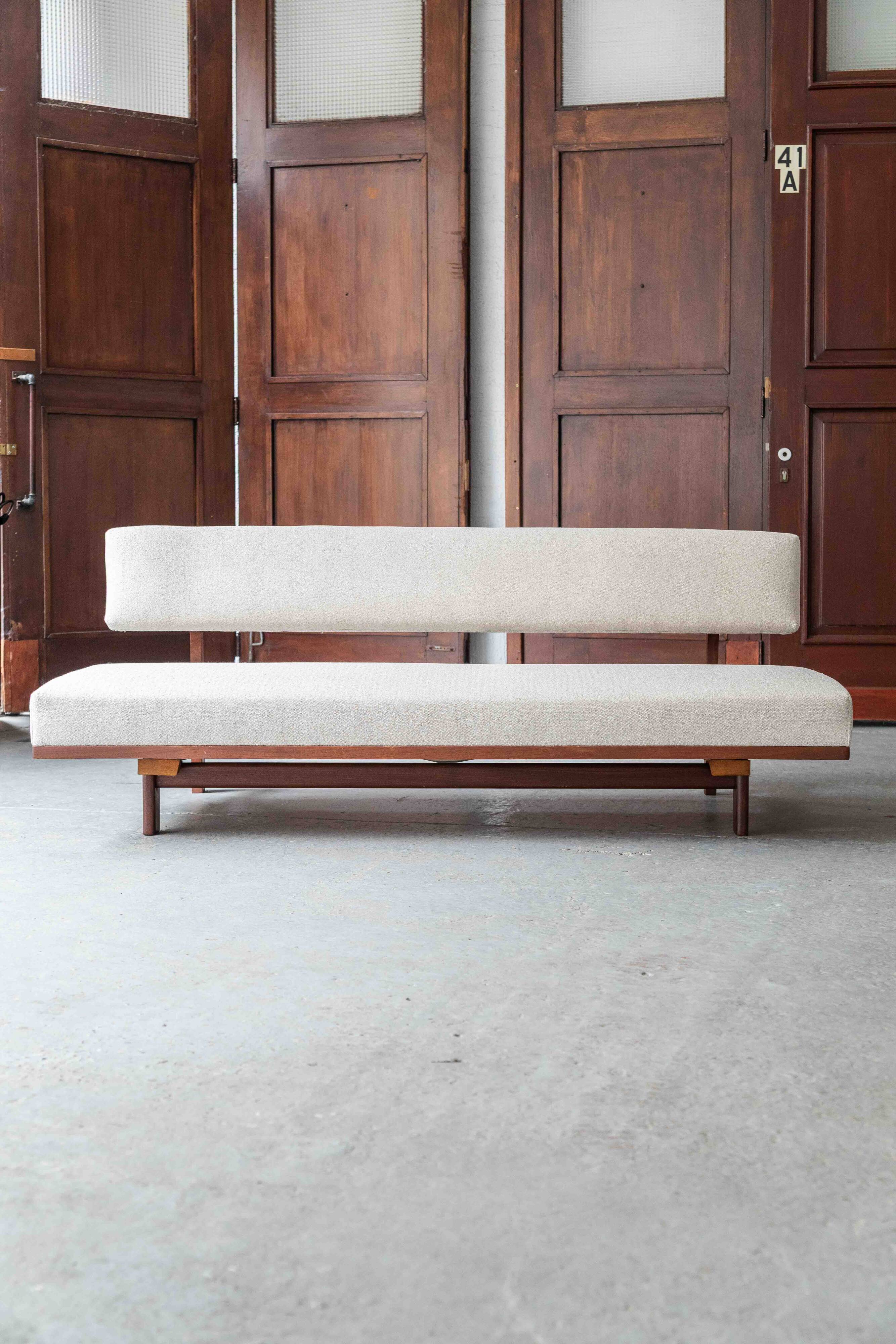 Daybed/ 3-seater sofa by Hans Bellmann for Wilkhahn, Germany, 1960's