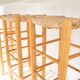 Wooden bar stools