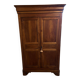 Antique wardrobe from the late 19th century in solid wood.