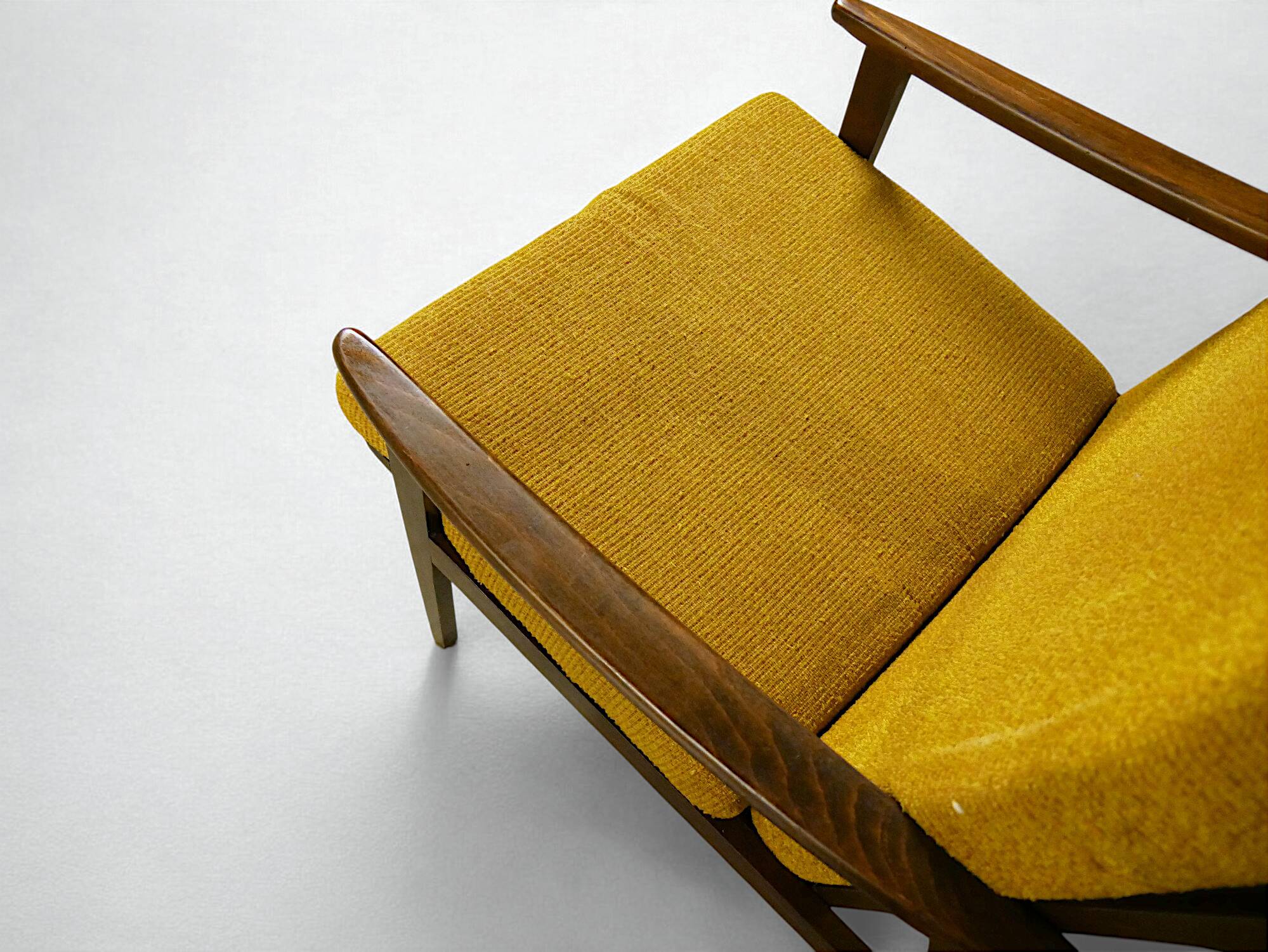 Scandinavian Danish teak armchair - Vintage circa 1960