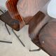 Lot de 6 chaises en bois de rose Eromes