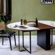 Felice Statuario Table White Ceramic