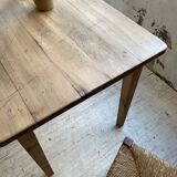 XL farmhouse table in beech and pine 3m