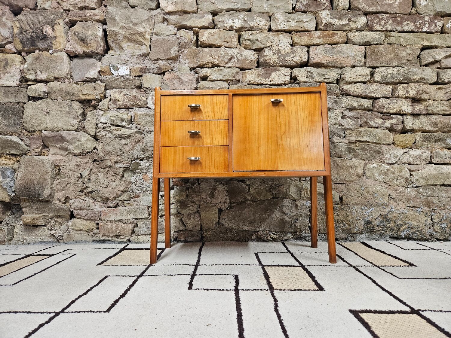 Small vintage Scandinavian furniture 1970