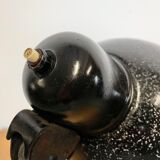 Black industrial table lamp, 1950s