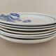 8 French earthenware dinner plates (Gien Sarreguemines Digoin Moulin des Loups Orchies)