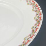 Plat ovale en porcelaine Limoges collab Bernardaud