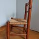 Children's straw chair