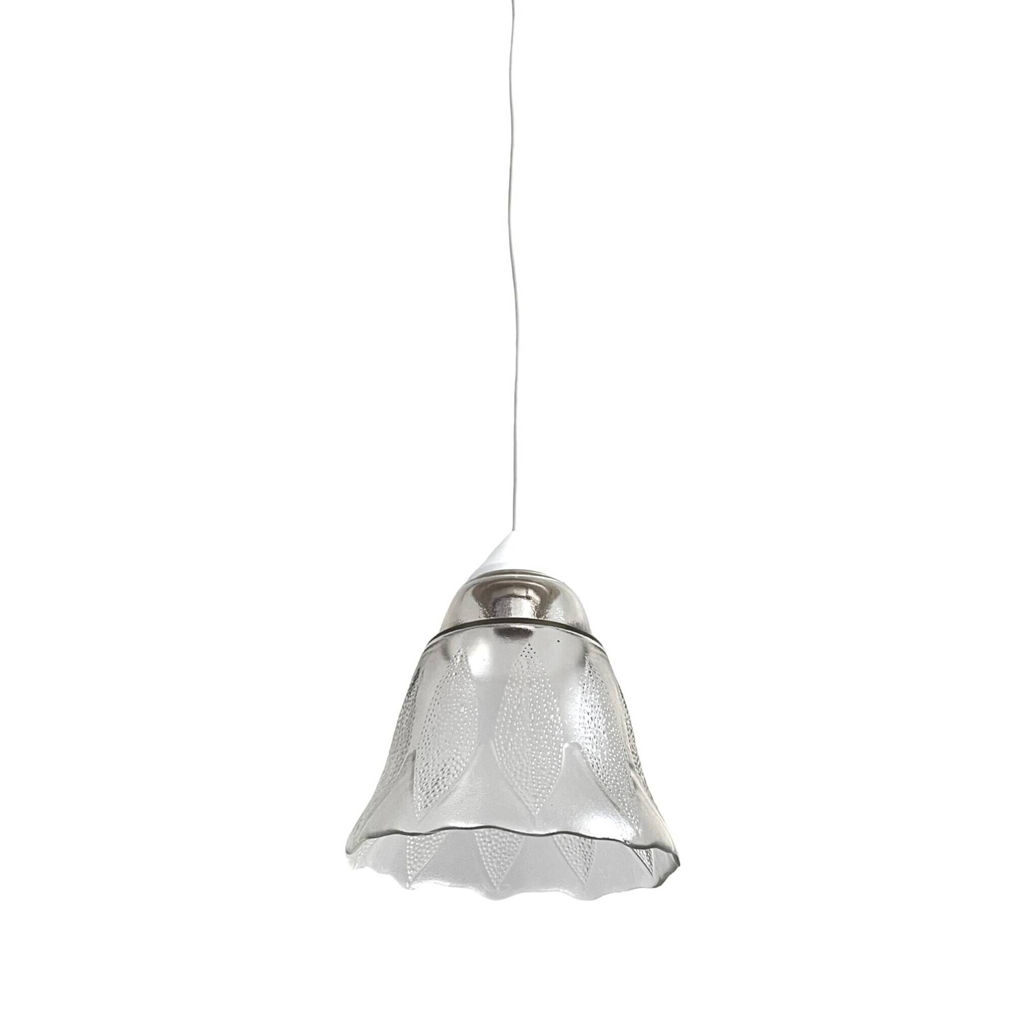 Flower-shaped hanging lamp, Narva Leuchen, Germany, 1970s.