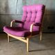 Vintage Ingrid armchair model by Bruno Mathsson for Dux Sweden