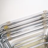 Suite of 4 Plia chairs by Giancarlo Piretti for castelli